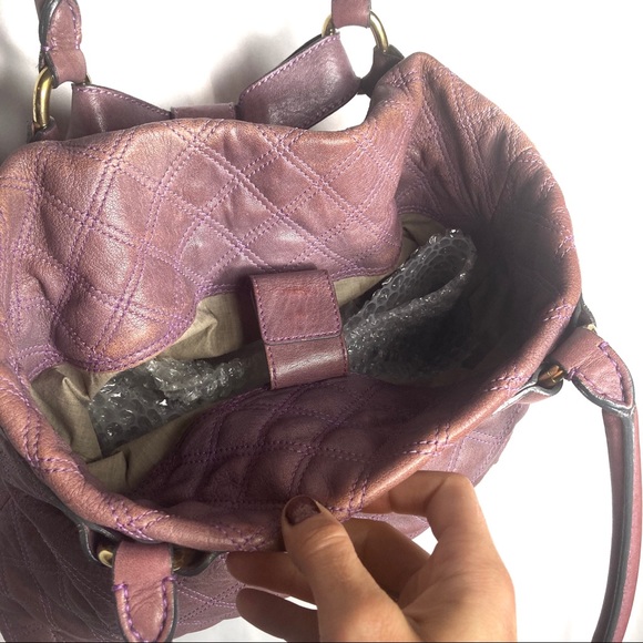 MARC JACOBS
Lilac Quilted Leather Casey Bag - Picture 16 of 16